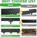 20.8FT Metal Landscape Edging, 5-Pack 50"L x 5"H Rust-Proof Border