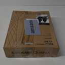 CAR PASS Piping Luxury Faux PU Leather Two Front Car Seat Covers, Waterproof Anti Slip Seat Covers Compatible with Front Seat Armrests,Universal Fit for Suvs,Vans,Trucks, Airbag Compatible(All Black)