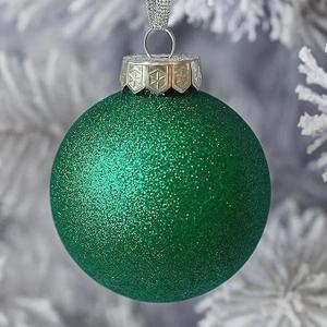 Green Christmas Tree Ornaments – Shatterproof Plastic Holiday Decoration Set