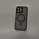 TOCOL for iPhone 16 Pro Max Case, Compatible with Magsafe, Full Camera Protection, Drop Protection, Magnetic Translucent Matte Back Bumper Phone Case for 16 Pro Max 6.9-Inch (Black)