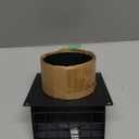 Hon&Guan 4 Inch Dryer Vent Cover Outside with Removable Mesh, Wall Mount Extractor Vent with Rubber Cushioned Non-Return Flap, High Quality Iron Outside Dryer Vent Cover for House (Black)