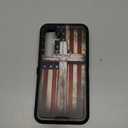 for Samsung Galaxy S24 FE Phone Case, Military Grade Heavy Duty 3-Layer Shockproof Drop Protective Cover for Samsung Galaxy S24 FE 5G (2024), American Flag Cross