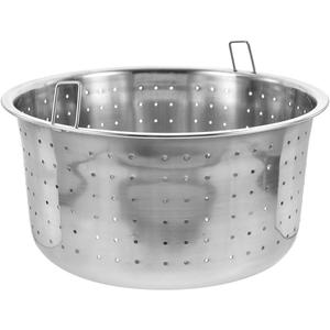 PRETYZOOM Steaming Basket for Rice Cooker Vegetable Food Steamer Basket Insert 9.25 Inch Stainless Steel Steamer Rack with Dense Holes and Non-Slip Bottom for Even Heating