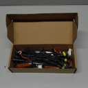 5 Pcs Front LED Grill Lights Compatible with Ford Bronco Accessories 2021 2022 2023 2024 2025 2/4 Door Badlands Wildtrak Everglades & Stroppe Edition (Amber Light with Amber Shell)