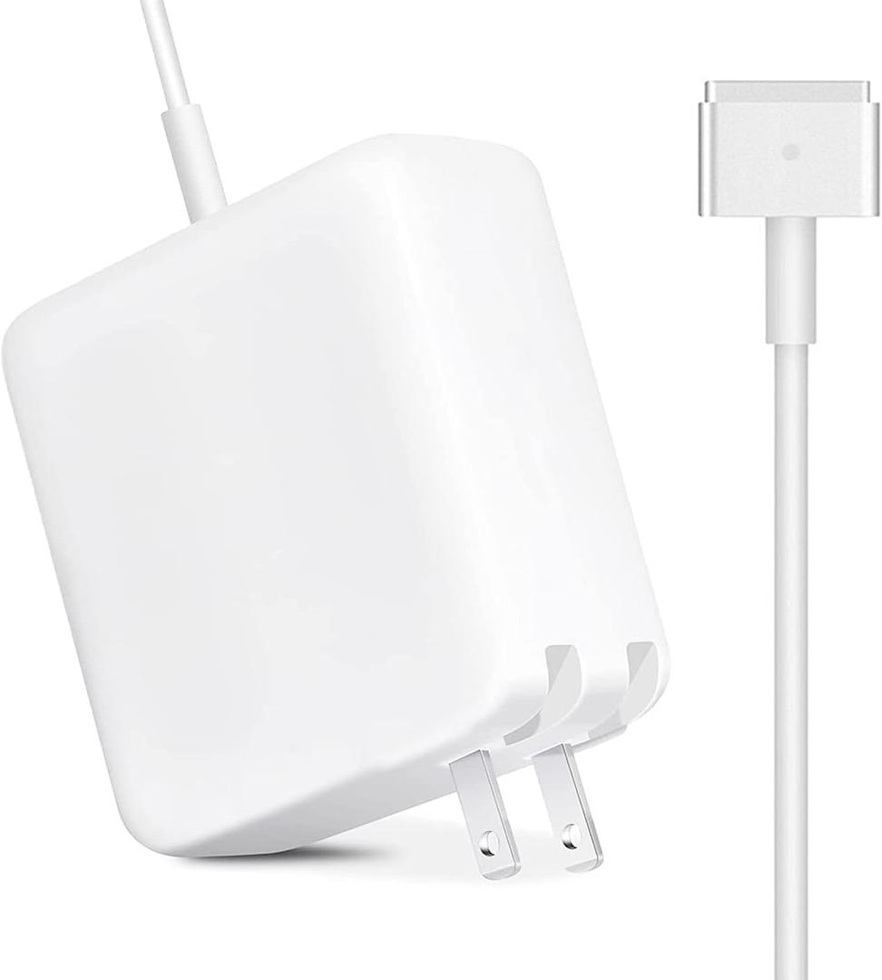 Mac Book Pro Charger,Replacement for 60W 45W 2T-Tip Charger,Compatible with Mac Book Pro Mac Air 11 inch & 13 inch Between 2012-2017