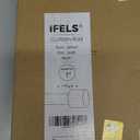 Extra Long Curtain Rods for Windows 32 to 240 Inch, 1 Inch Black Heavy Duty Curtain Rods for Patio, Farmhouse, Bedroom, Living Room, Adjustable Metal Drapery Rod (A1,Black,32"-240")