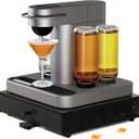 Cocktail Capsule Storage Drawer Organizer - Compatible with Bartesian Cocktail Maker - BEV Black Decker Cocktail Maker - Holds Up to 36 Capsules - Home Bar Accessories for Cocktail Maker, Black