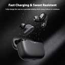 TOPAUX Wireless Earbuds Bluetooth 5.4 Headset HiFi Deep Bass Ear Buds Noise Canceling in-Ear Headphone Cordless Earphone for iPhone 17 Pro Max 16 16e 15/Samsung A16 A17 S26 S25 S24/Pixel 10 9