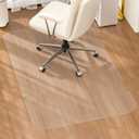 Office Chair Mat for Hardwood Floor, 30" X 48" Desk Chair Mat for Hard Floors, PVC Clear Floor Protector for Home and Office Floor Mat - Can't be Used on Carpet