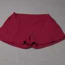 Soothfeel High Waisted Athletic Running Shorts for Women 3.5" Tummy Control Comfy Workout Gym Hiking Shorts with Pockets (X-Large, Hot Pink)