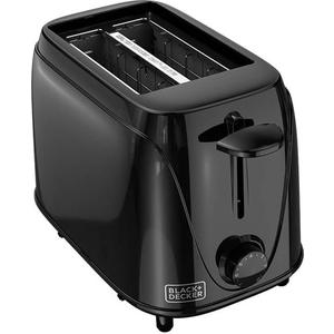 BLACK+DECKER 2-Slice Toaster with Toast Shade Selector, Removable Crumb Tray, and Auto Shut-Off