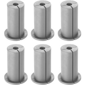2 x 6pcs Cable Routing Kit for Starlink, Silicone Cable Pass Through Bushings for 1 Inch Wall Hole Cable Wall Wire Cord Grommet Cable Mounting Accessories for Starlink Ethernet Cable(Gray)