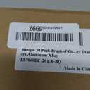 Banqin 20 Pack Brushed Gold Cabinet Knobs Gold Kitchen Knobs Round Cabinet Hardware for Dresser Drawers,Aluminum Alloy