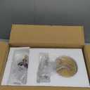 TLOLGT Antique Adjustable Pendant Light Fixtures Delicate Decorative Pattern Glass Ceiling Pendant Lighting for Kitchen Island Dining Room with Original Vintage Design