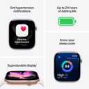 Apple Watch Series 11 [GPS 46mm] Smartwatch with Jet Black Aluminum Case with Black Sport Band - M/L. Sleep Score, Fitness Tracker, Health Monitoring, Always-On Display, Water Resistant