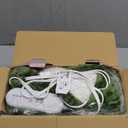 Electric Throw Blanket 50" x 60" - Soft Flannel Sherpa Heated Lap Blanket with 5 Heating Levels & 4 Hours Auto Off, Electric Throw Blanket as a Gift for Grandma, Machine Washable (Green)