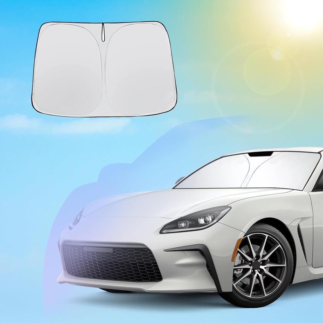 SXCY for 2022-2024 2025 Toyota GR86 Windshield Sunshade for 2023-2025 Toyota GR86 Premium Accessories 2013-2024 Subaru BRZ Sun Shade Foldable Sun Shield 2024 2025 GR86 Sun Protector