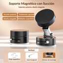 Vacuum Magnetic Phone Holder, 360 Suction Car Mount, MagSafe Compatible Cell Phone Holder