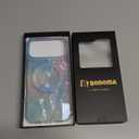 Bonoma for iPhone 17 Pro Max Case 2025 Magnetic Support for Magsafe opalescent Pearl Iridescent Glitter High-Duty Protection Shockproof Edge Cover -Blue