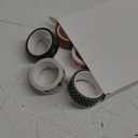 Whaline 12 Rolls Christmas Washi Tape Red Green Xmas Tree Snowman Santa Claus Gingerbread Man Candy Cane Pattern 15mm Decorative Masking Tape for Scrapbook Journal DIY Art Craft Gift Wrapping