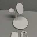 XooFly 3 in 1 Wireless Charging Station for Apple Devices, 15W Fast Wireless Mag-Safe Charger Stand with 20W Adapter for iPhone 17 16 15 14 13 12 Pro Max/Air/Plus/Pro/Mini,iWatch,AirPods (White)