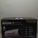 InoKraft Maxheat MH125 125,000 BTU Forced Air Propane Heater, Auto 25-95F On/OFF Control, Portable Garage/Shop Heater for Garages, Job Sites - 10ft Hose