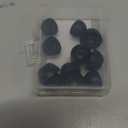 Replacement Earbuds Tips Silicone Ear Tips for JBL Tune 230NC TWS/Tune 125TWS /Tune 130NC TWS/Vibe 200TWS / Free X,Fit in Case, Buds Tips,6 Pairs S/M/L 3 Size,Black713