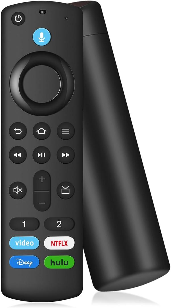 Voice Remote Control for Streaming Devices Stick TVs Cube Smart 4K/MAX FireSeries Replacement Remote with Voice