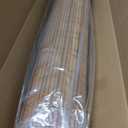 LazBlinds No Tools No Drill Cordless Bamboo Roman Shades, Light Filtering Window Treatment, Roll Up Bamboo Blinds for Window 22'' W x 64'' H, Ceylon Light Russet