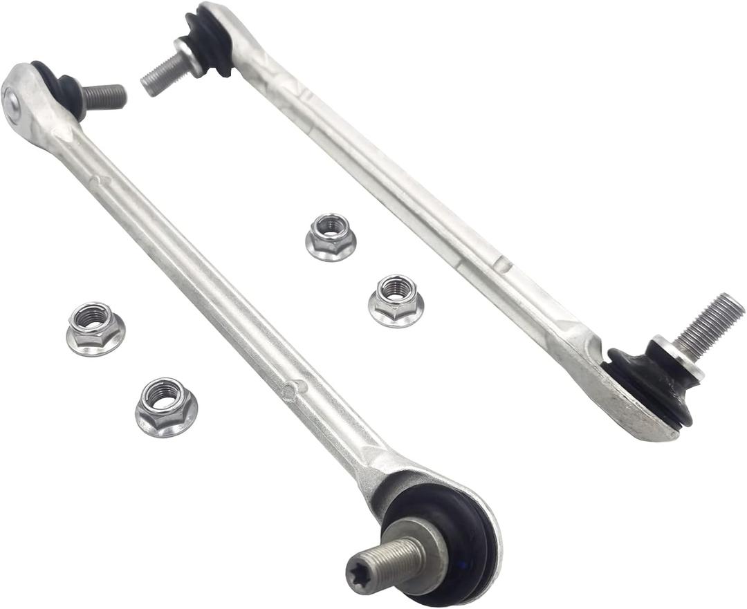 Front Sway Stabilizer Bar End Link 2 Pcs Left & RightReplacement For C300 C350 E350 E400 Glk250 Glk350Replace OE#: K750335 K750336 Aluminium