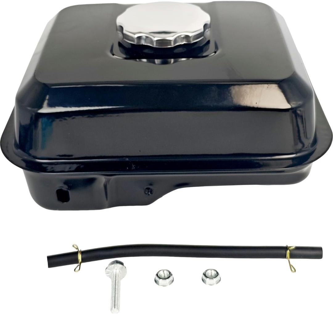 XYZIL Gas Fuel Tank Compatible with Briggs & Stratton CR950 CR750 208cc 163cc 5HP 6.5HP 13R232-0021-F1 13R232-0001-F1 13R232-0160-H5 OHV Engine Pressure Washer Water Pump Chipper Shredder