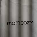 Momcozy Adjustable Buckle Baby Wrap Carrier Cooling Air-Mesh, Easy to Wear Baby Carrier Sling, Baby Carriers Newborn to Toddler 8-35lbs, Suit for Waist 30-47inch, Medium Grey Green