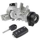 Ignition Lock Cylinder Compatible with Volkswagen Jetta 2.5 GTI MK5 Rabbit Golf EOS Tiguan Audi A3 R8 Ignition Starter Switch W/Intelligent Key Shell Replace 1K0905851B Starter Switch Lock Cylinder