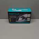 Steamer for Clothes, 1600W 2-in-1 Steamer & Iron with Large Ceramic Plate, Powerful Turbo Steam, Smart Temperature Control, Auto-Off, Wrinkle Remover for All Fabrics (white)