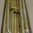 Wedding Welcome Sign Stand, Welcome to our Wedding Sign Holder, Gold Easel Stand for Sign Poster With Design Bundle & Ground Stakes & Leather Sign Hanging Straps, Linen Sign Stand for Wedding Decor