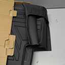 Rongtaod Floor Mats Compatible with 2021-2025 Jeep Grand Cherokee L 6 Seats Trunk Liner Cargo Mat Cargo Liner Back Seat Cover Protector 2024 Cherokee L Accessories (Trunk Mat+Backrest Mat+Floor Mats)