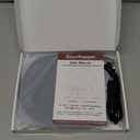 SourKeeper, Larger 2-in-1 Sourdough Starter Warmer Pro - 2026 Upgrade Larger Heating Plate, Dough Temp Probe, 1F Control (70110F), 24H Timer, Real-Time Monitoring Black