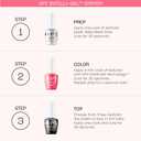 OPI GelColor Base & Top Coats | Strong Adhesion, High Shine & Matte Finish for LED Cure Gel Nail Polish | Protects Color & Nail Art | Prevents Discoloration or Chipping | Vegan & HEMA Free | 0.5 Fl Oz