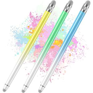 Bopomofo 3PCS Stylus Pen for Touchscreen,Stylus Pen for iPhone/iPad/Tablet Android/Microsoft/Surface, Compatible with Touch Screens(Blue/Green/Yellow)