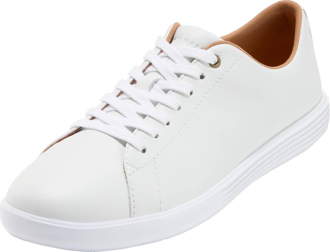 Cole Haan Women's Grand Crosscourt Sneaker (8.5, Bright White/White)