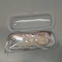 OPTOFENDY Reading Glasses for Women Men, Half Frame Retro Semi Rimless Blue Light Blocking Computer Readers, Clear Lens Light Brown 2.5x