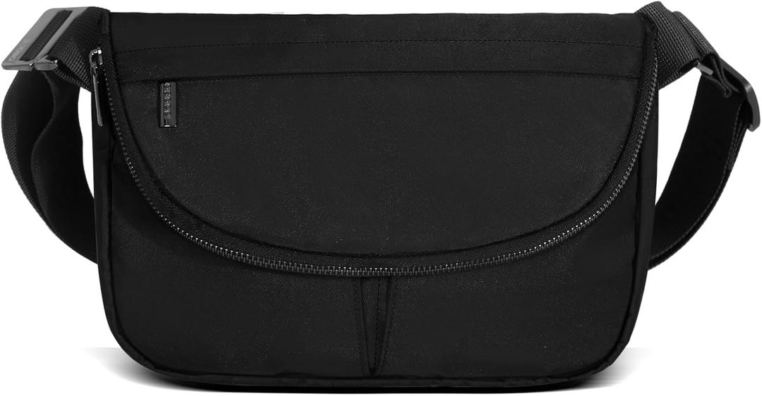 Crossbody Bags for Women with Adjustable Strap Casual Shoulder Bag Handbag Travel Work (Small, Black)