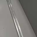 BARZEN Aluminum U Shaped Door Bottom Sweep with Drip Cap - Under Door Seal for Exterior Doors - Screw On Weather Stripping Door Seal - Weatherstrip Bottom of Door - Aluminum Mill, 36 Inches