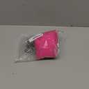 Women Summer Elegant Strapless Tube Midi Bodycon Dresses Irregular Ruffle Tassel Party Dress (Large, Red Rose)