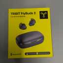 Tribit Wireless Earbuds, 110H Playtime Bluetooth 5.3 IPX8 Waterproof Touch Control True Wireless Bluetooth Earbuds with Mic Earphones in-Ear Deep Bass Built-in Mic Bluetooth Headphones, FlyBuds 3 (Small, Black)