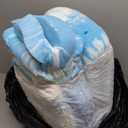 Novilla Memory Foam Mattress Topper Queen - 2 Inch Cooling Gel Infused Memory Foam | Slow-Rebound Pressure Relief | CertiPUR Certified | Comfort for Sleeper Sofa, RV, Camper, Dorm Room (Blue)