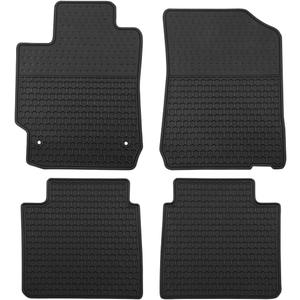 Car Floor Mats Custom Fit for Toyota Camry 2006-2011 Black Rubber Auto Floor Liners All Weather Protection Odorless