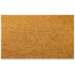 PLUS Haven Pure Coco Coir Doormat with Heavy-Duty Backing - Natural - Size: 17-Inches x 30-Inches Pile Height: 0.6-Inches - Perfect Color/Sizing for Outdoor/Indoor uses.