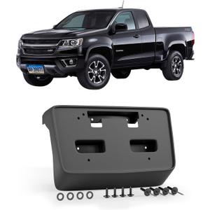 Silverado Front License Plate Bracket for 2014 2015 Silverado 1500 for 22763523 GM1068155 Front Bumper License Plate Bracket Holder