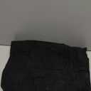 luvamia Skorts Skirts for Women Denim Mini Skirt Side Slit with High Waisted Jean Shorts Stretchy (Large, True Black)